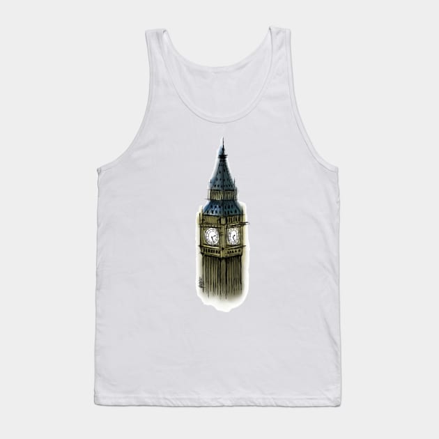 Big Ben Tank Top by colourofoctober